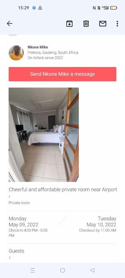 Stay At Home Airport Lodge Kempton Park Exterior foto